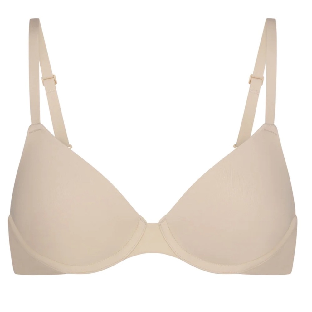 SKIMS Fits Everybody T-Shirt Bra FIT Everybody Sand  (BR-UWR-2294) size 32C